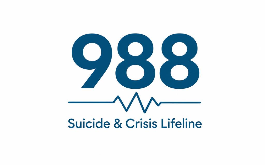 988 Suicide & Crisis Lifeline logo